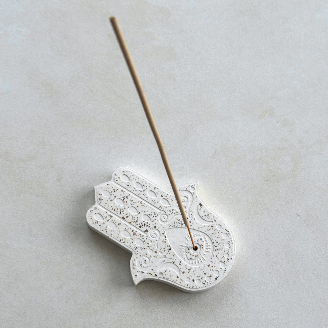 Hamsa Hand Incense Holder & Incense Sticks