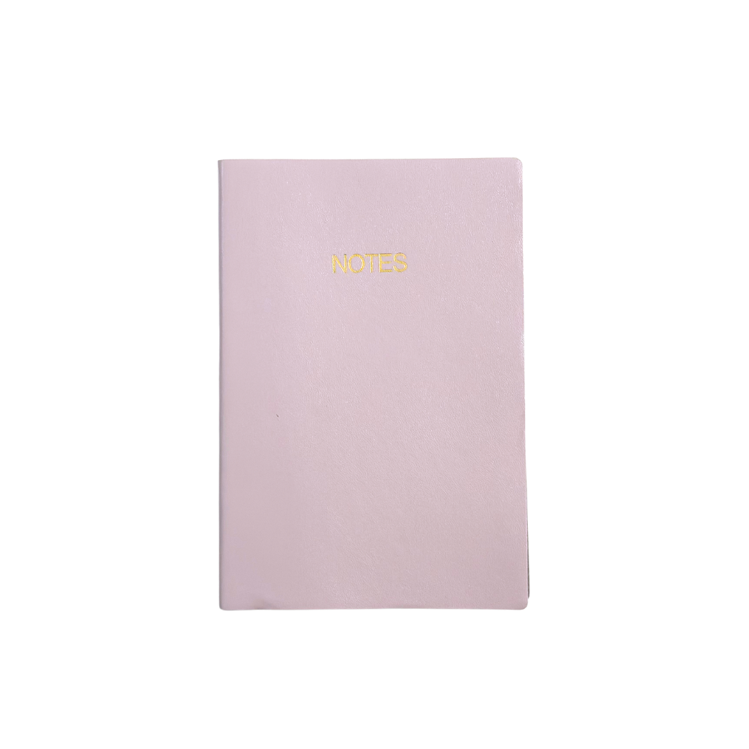 Leather-Style Lined Notebook | Purple (A6)