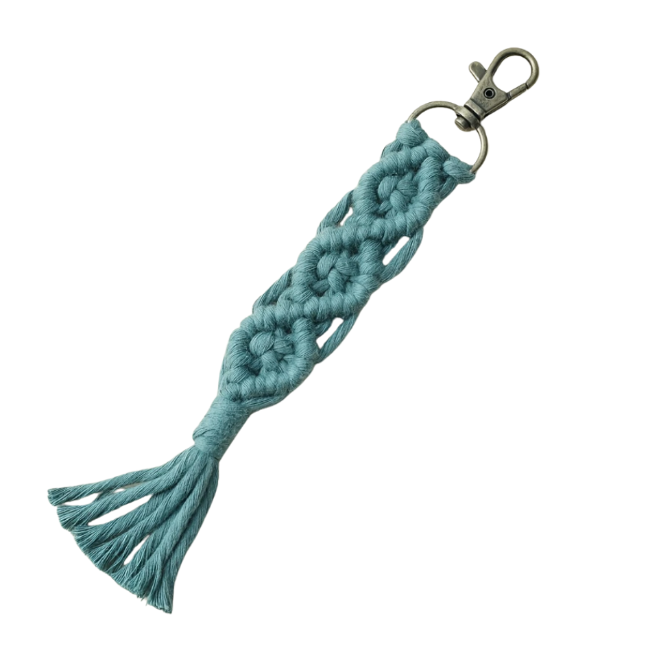 Handmade Macrame Keychain