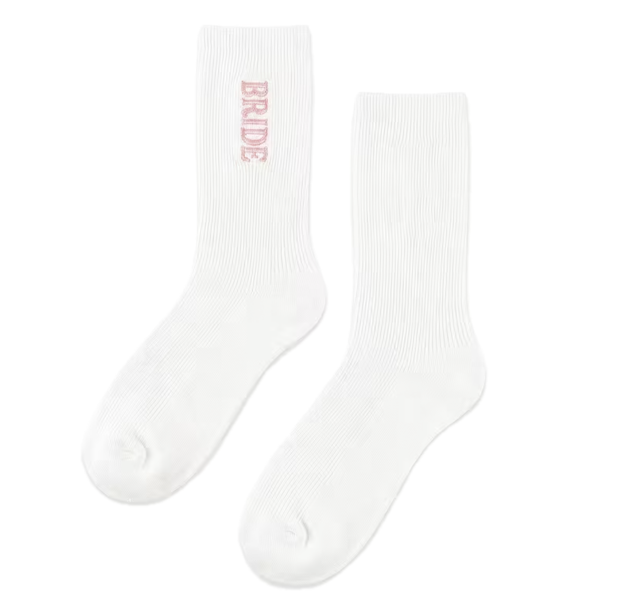 Embroidered Bride Socks