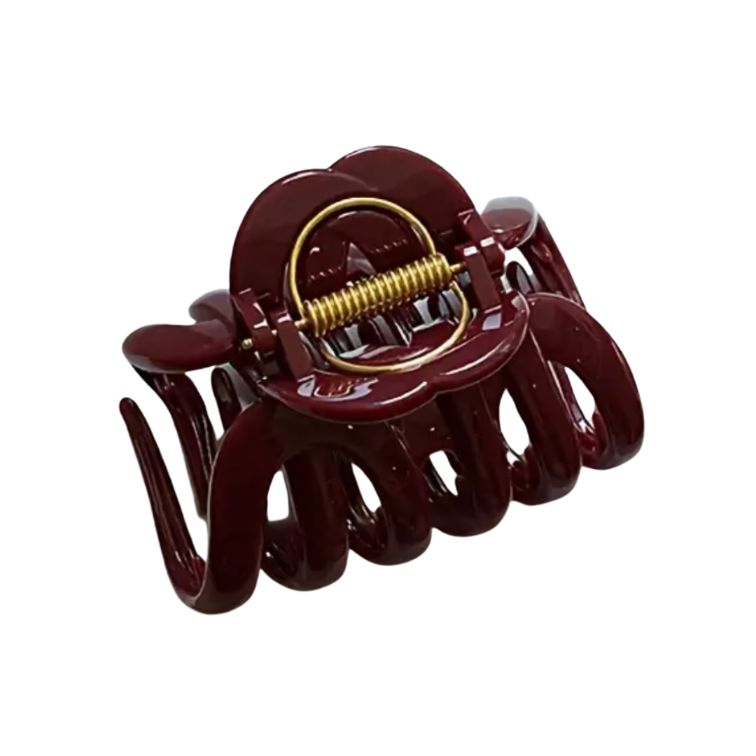 Hair Clip | Burgundy