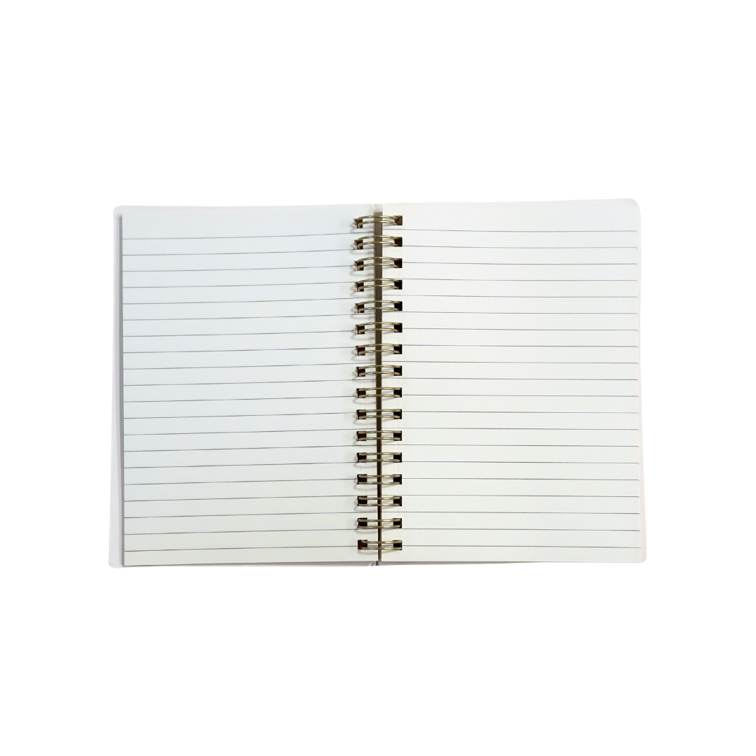 Floral Pocket Notebook (A6) | Beige Yellow