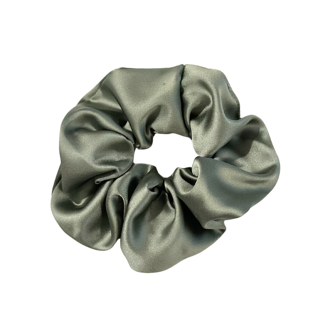 Satin Scrunchie | Green