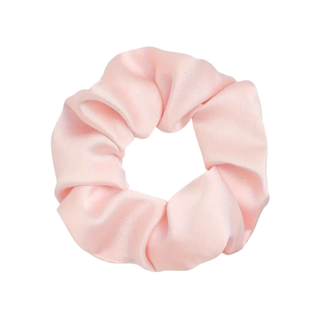 Satin Scrunchie | Light Pink