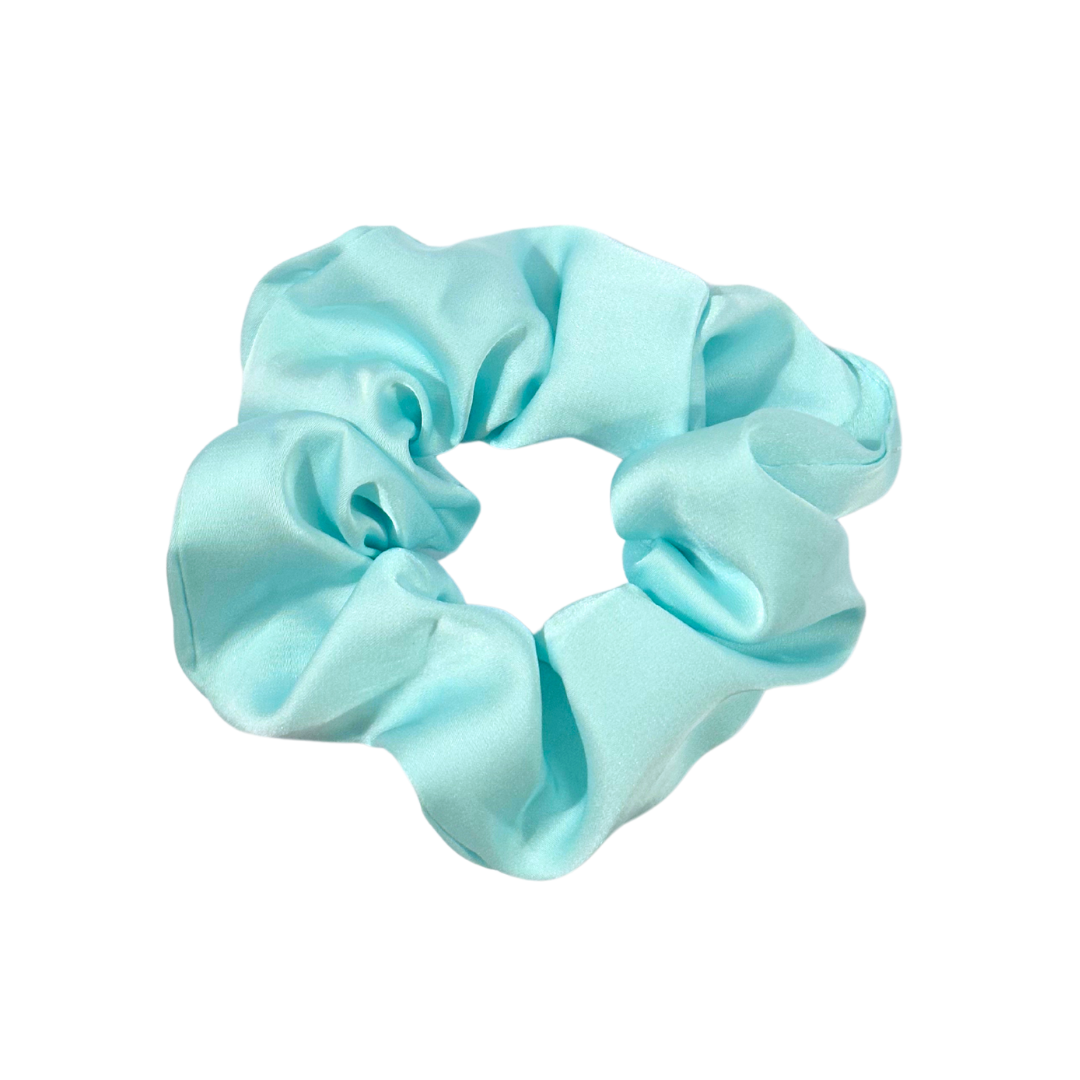 Satin Scrunchie | Turquoise