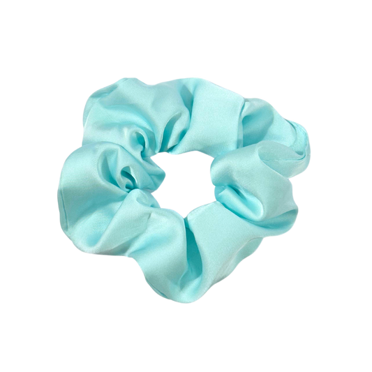 Satin Scrunchie | Turquoise