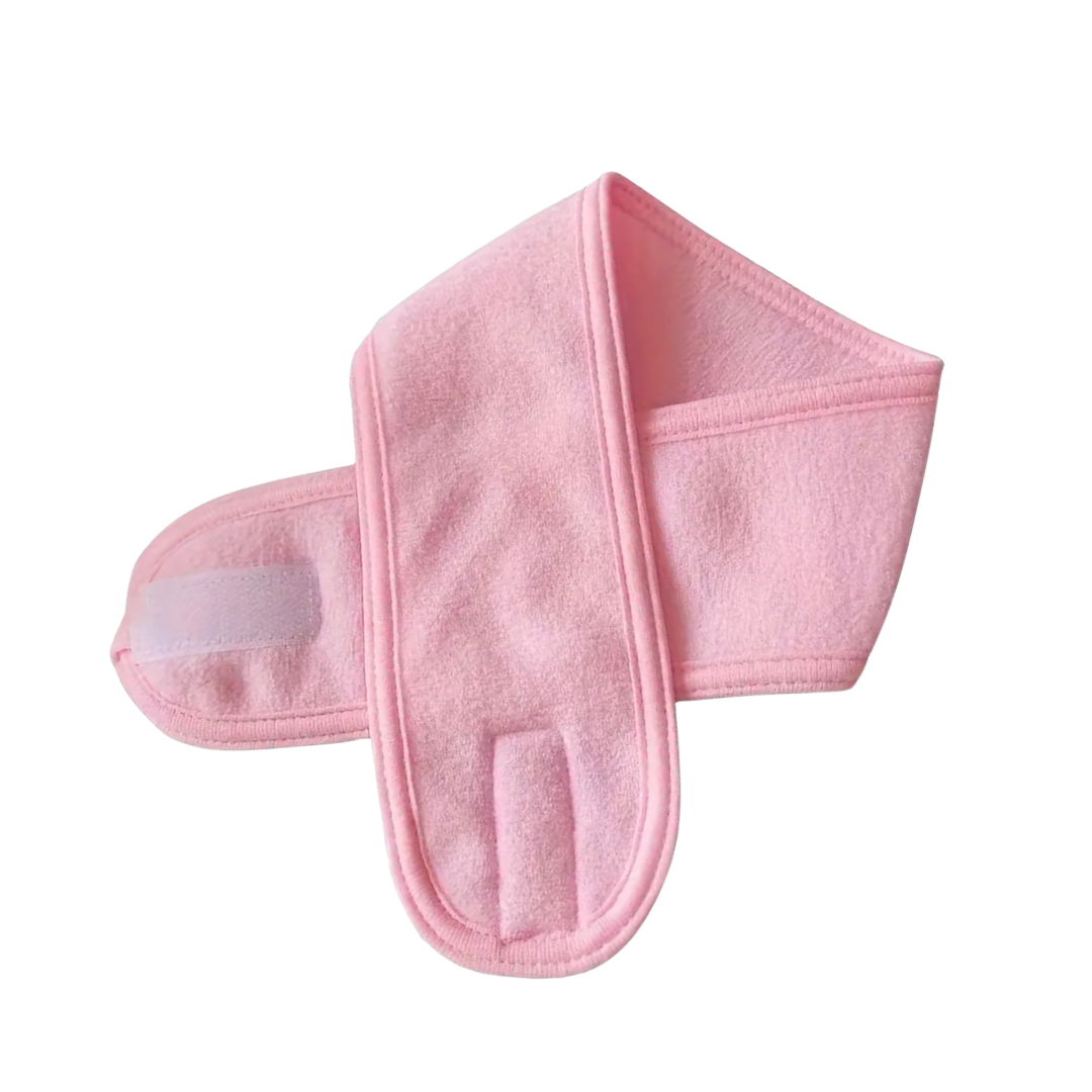 Adjustable Spa Headband | Pink