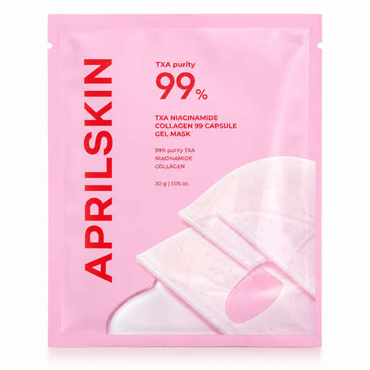 April Skin TXA Niacinamide Collagen Gel Face Sheet Mask