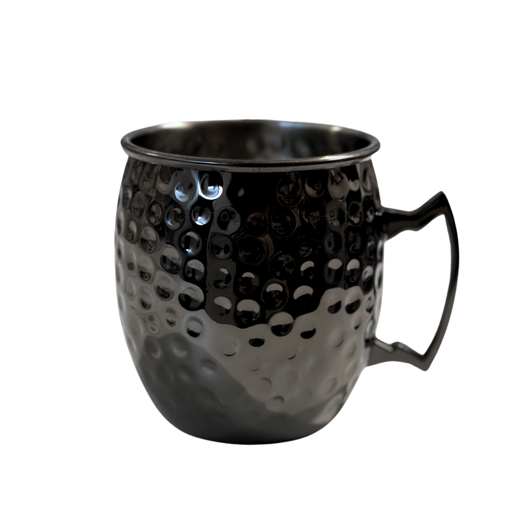 Hammered Mule Mug | Black