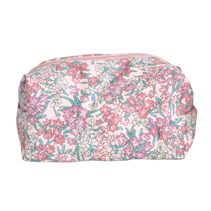 Floral Makeup Bag | Pink