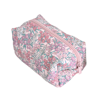 Floral Makeup Bag | Pink