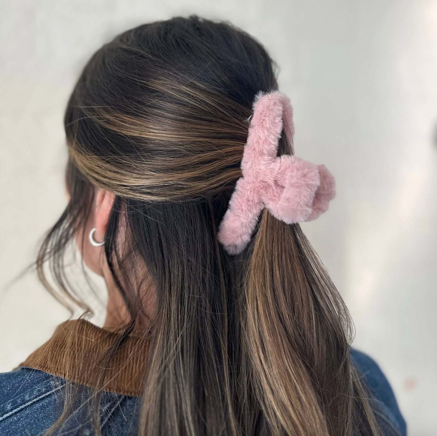 Fluffy Hair Clip