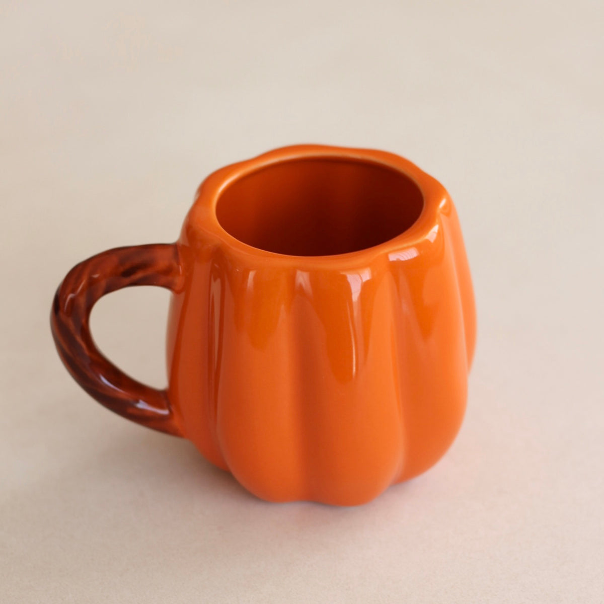 Pumpkin-Shaped Mug