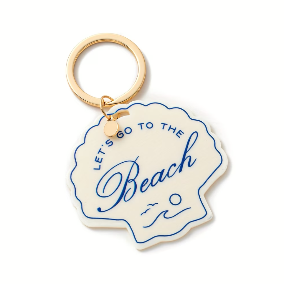 'Let's Go To the Beach' Keychain