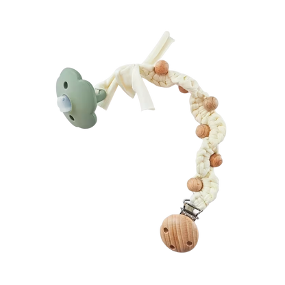 Handmade Crochet Baby Pacifier Clip