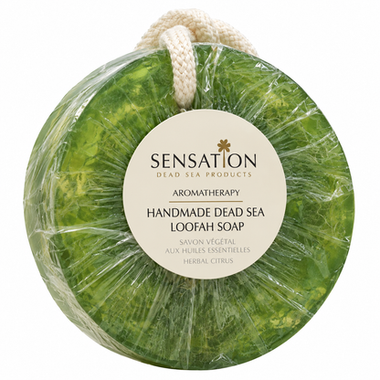 Dead Sea Loofah Soap | Herbal Citrus