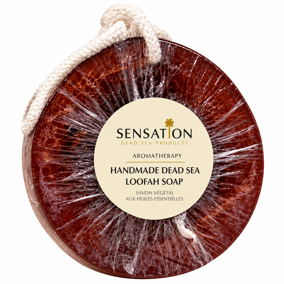 Dead Sea Loofah Soap | Soft Lavender