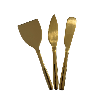 Set of 3 Long Cheese Knives – Assorted Designs