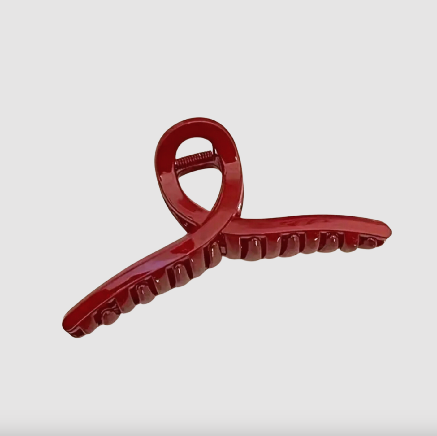 XL Hair Clip | Burgundy (13 cm x 4.5 cm)