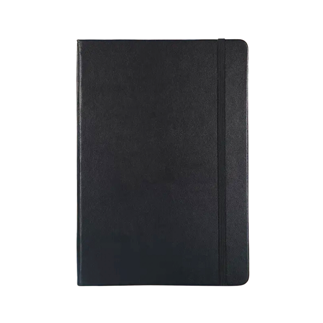 Lined Notebook | Black (A5)