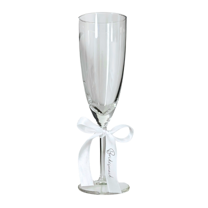Bridesmaid Champagne Glass