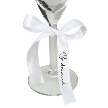 Bridesmaid Champagne Glass