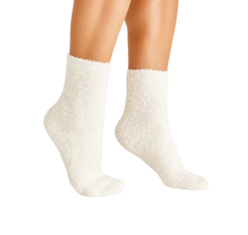 Fluffy Socks | White
