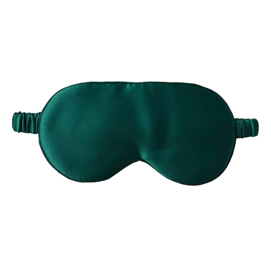 Satin Sleep Mask | Dark Green