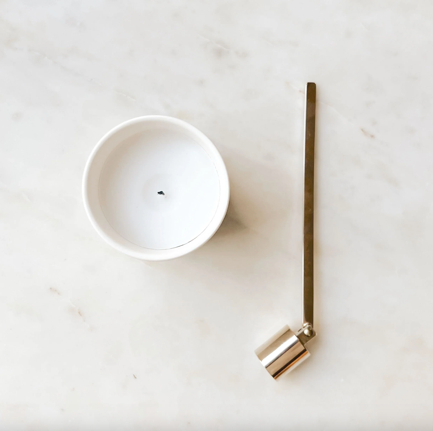 Gold Candle Snuffer