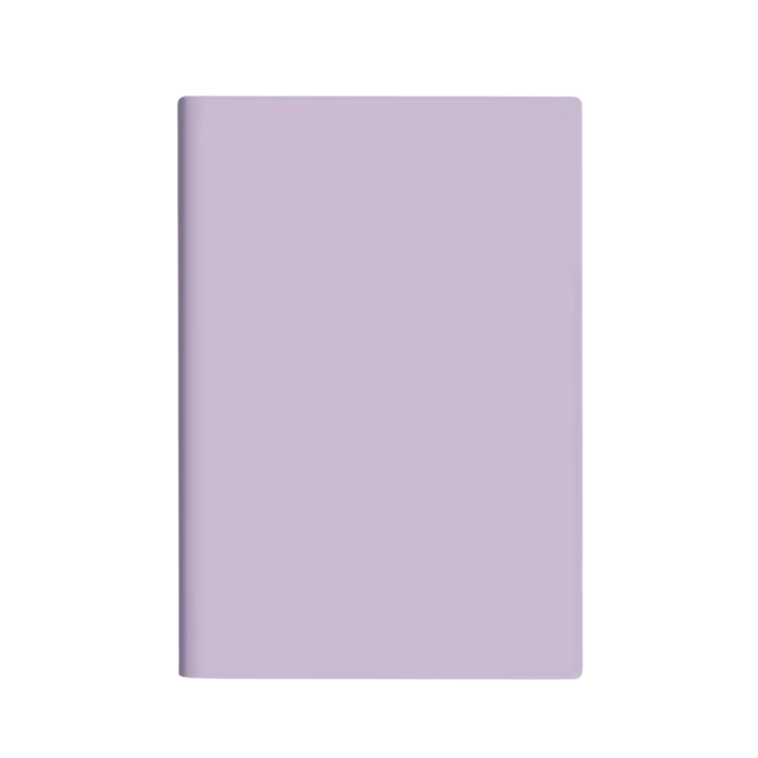 Leather-Style Lined Notebook | Purple