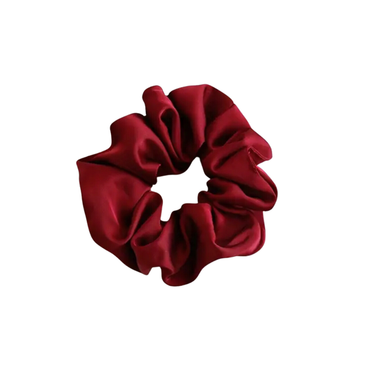 Satin Scrunchie | Burgundy