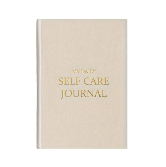 Self Care Journal with Daily Prompts and Questions | Beige (A5)
