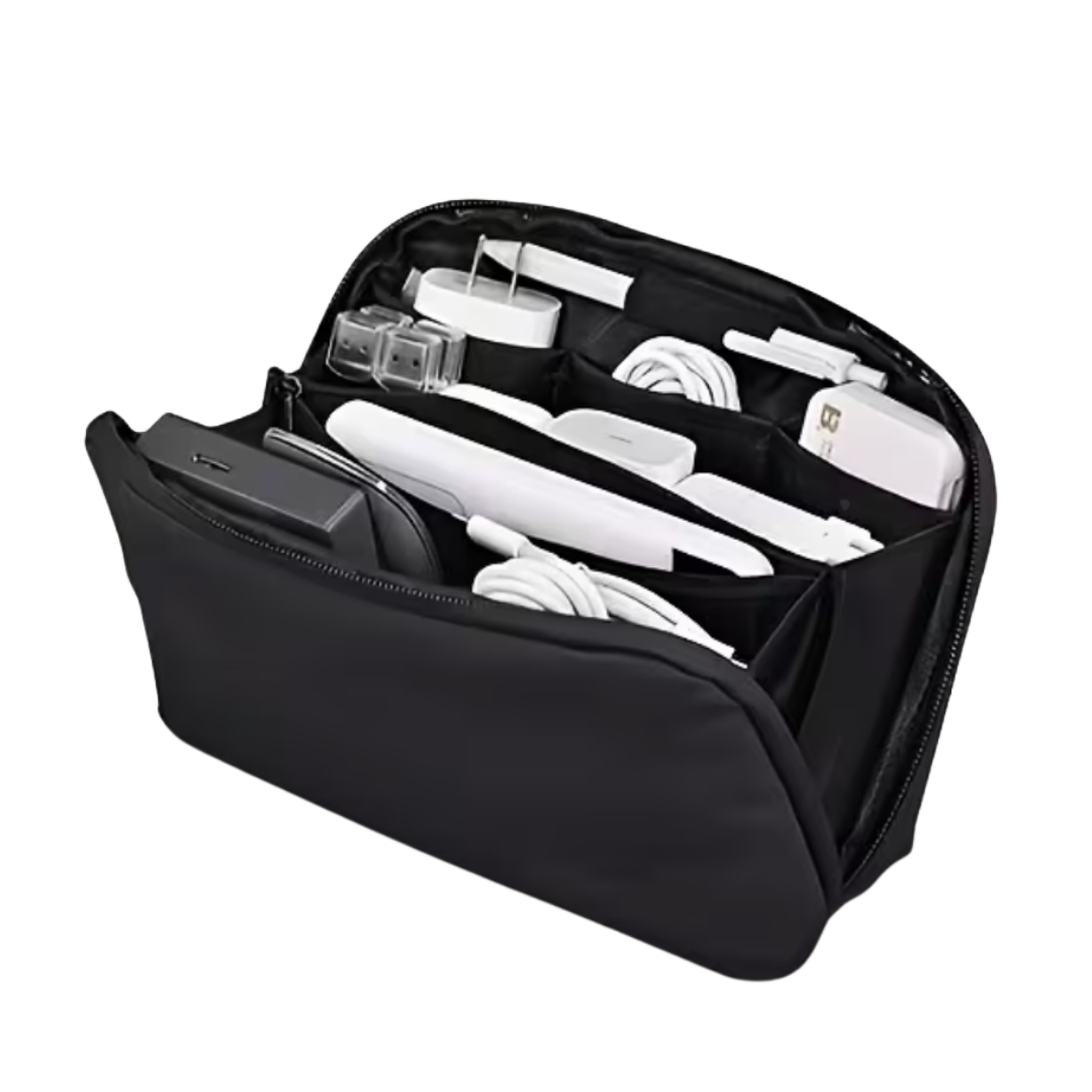 Multi-Use Tech Organizer and Toiletry Pouch