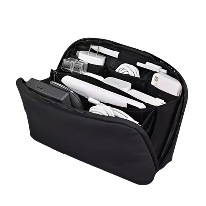 Multi-Use Tech Organizer and Toiletry Pouch