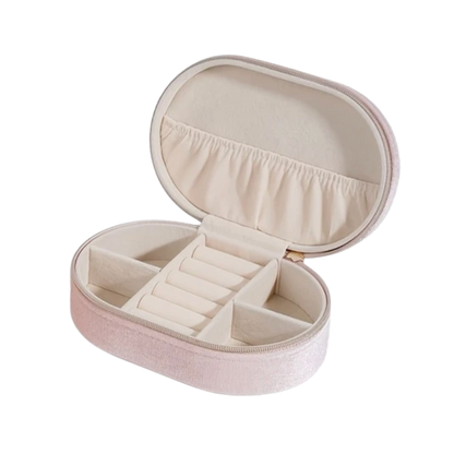 Velvet Jewelry Box | Pink